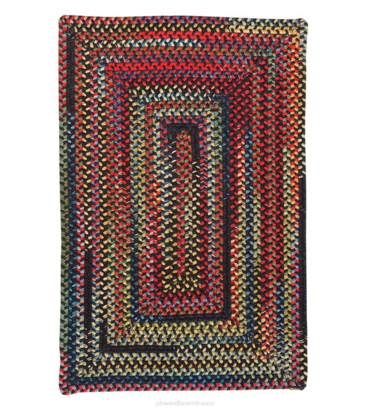 Plow & Hearth tapis et nattes Tapis rectangulaire en laine mélangée tressée Bear Creek 0BNZ1777