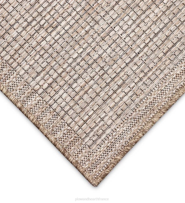 Plow & Hearth tapis et nattes Tapis salon avec texture beachcomber intérieur/extérieur 0BNZ1787