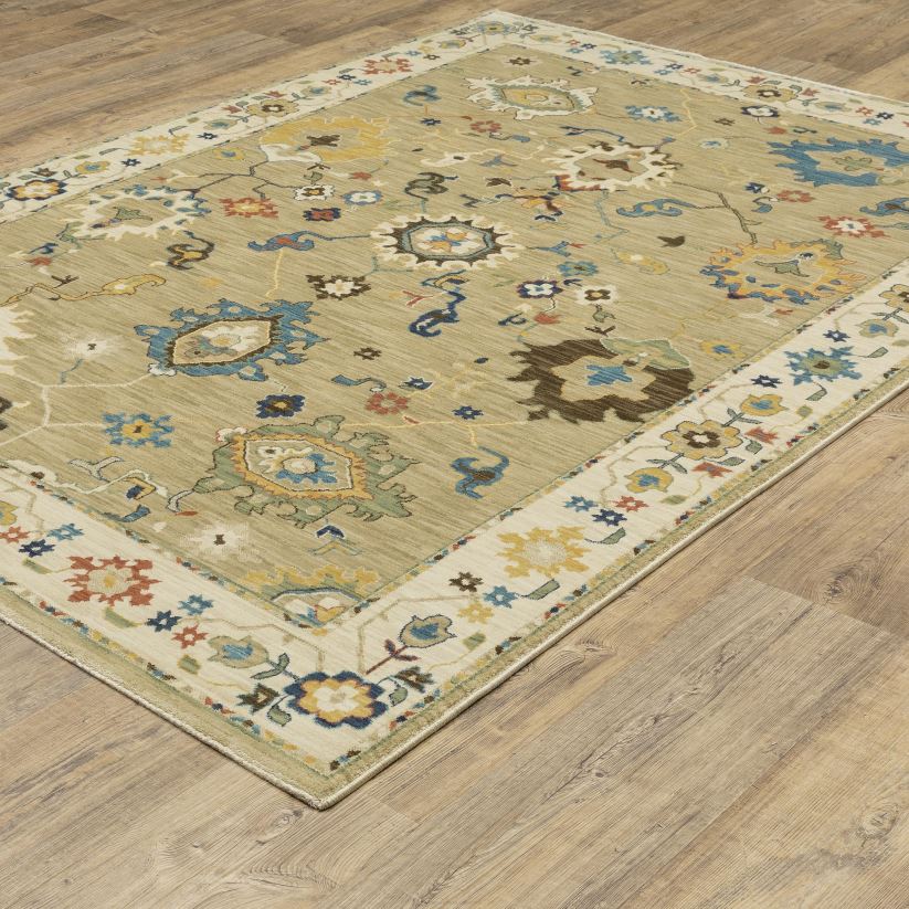 Plow & Hearth tapis et nattes Tapis vinyl en polypropylène avec fleurs de Clover Hill 0BNZ1842