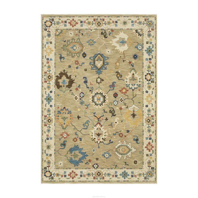 Plow & Hearth tapis et nattes Tapis vinyl en polypropylène avec fleurs de Clover Hill 0BNZ1842