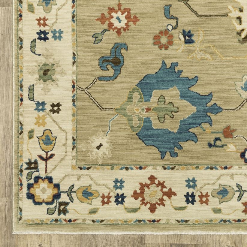 Plow & Hearth tapis et nattes Tapis vinyl en polypropylène avec fleurs de Clover Hill 0BNZ1842
