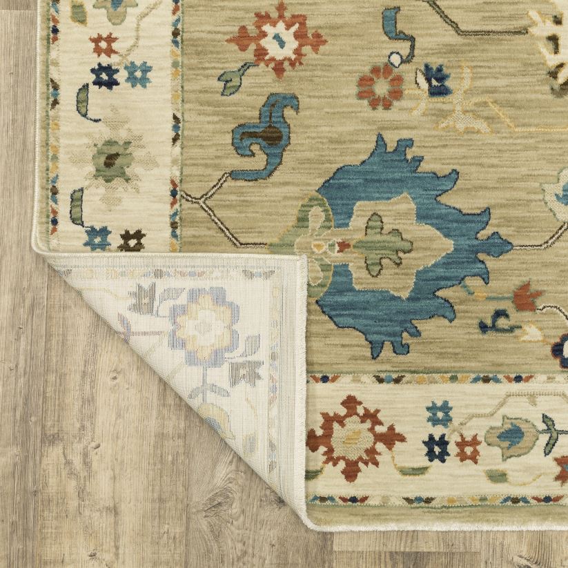 Plow & Hearth tapis et nattes Tapis vinyl en polypropylène avec fleurs de Clover Hill 0BNZ1842