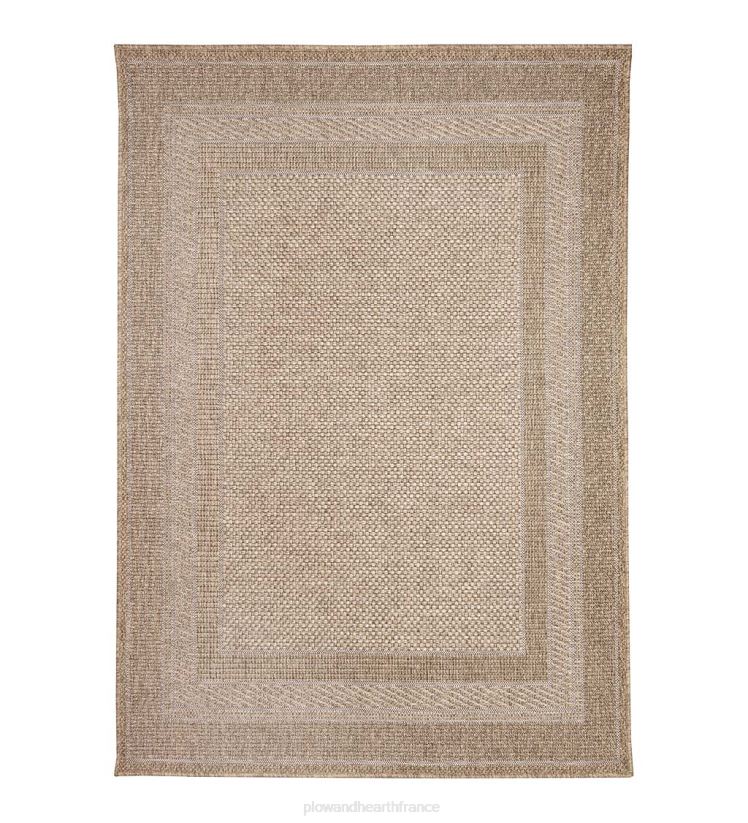 Plow & Hearth tapis et nattes tapis de bordure beachcomber intérieur/extérieur 0BNZ1789