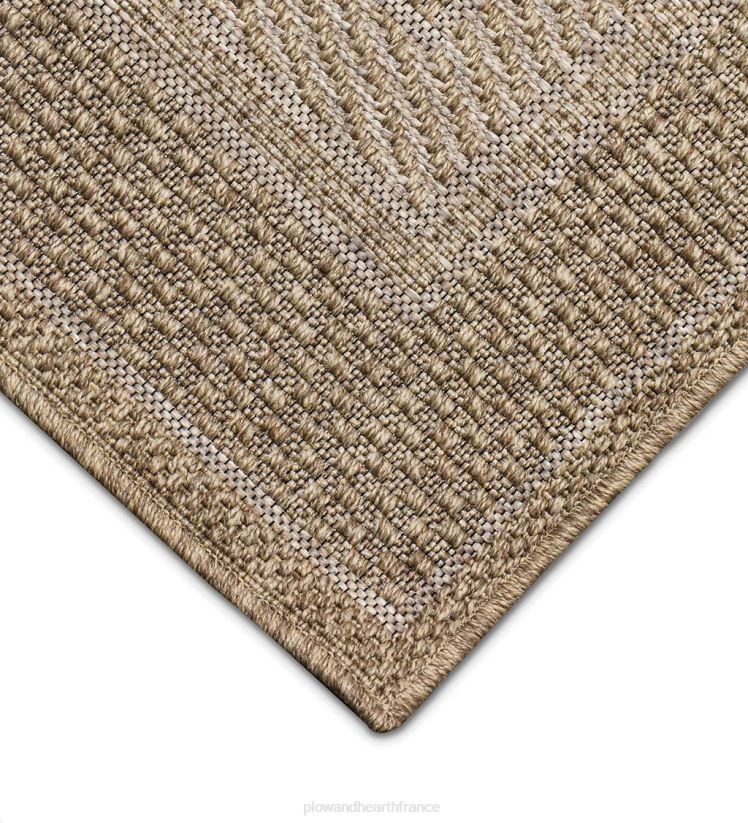 Plow & Hearth tapis et nattes tapis de bordure beachcomber intérieur/extérieur 0BNZ1789