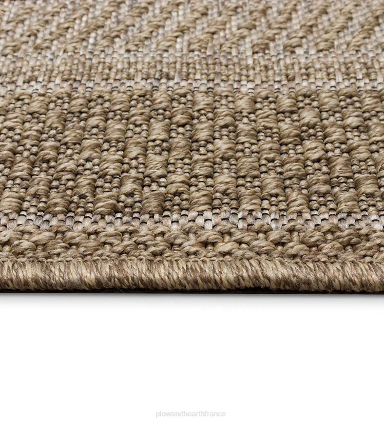 Plow & Hearth tapis et nattes tapis de bordure beachcomber intérieur/extérieur 0BNZ1789