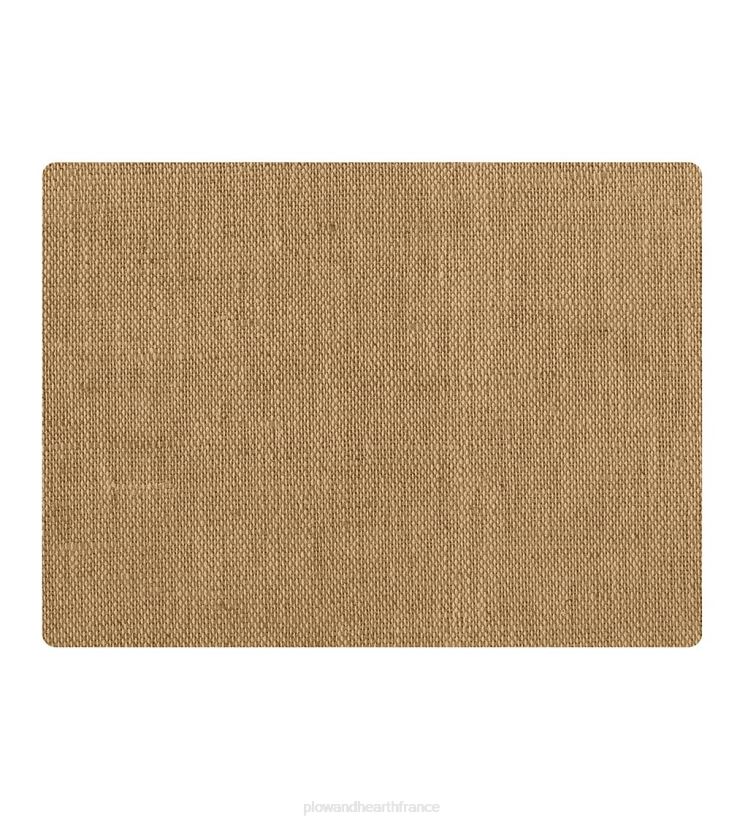 Plow & Hearth tapis et nattes tapis de chaise de bureau tissé burbury - gris 0BNZ1782