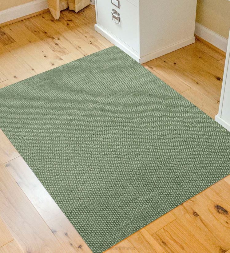 Plow & Hearth tapis et nattes tapis de chaise de bureau tissé burbury - gris 0BNZ1782