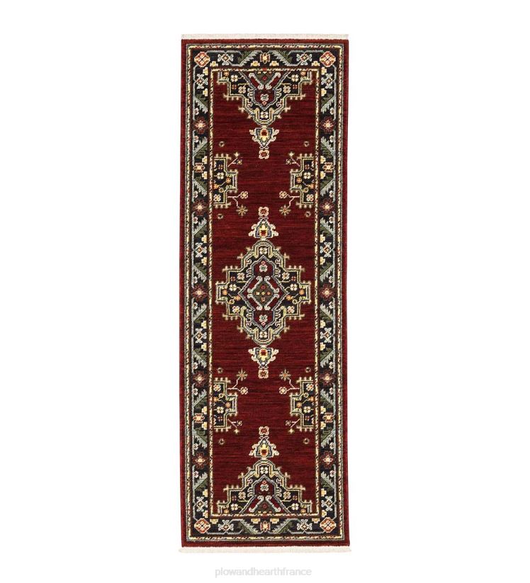 Plow & Hearth tapis et nattes tapis en laine à bordure laurenburg 0BNZ1807