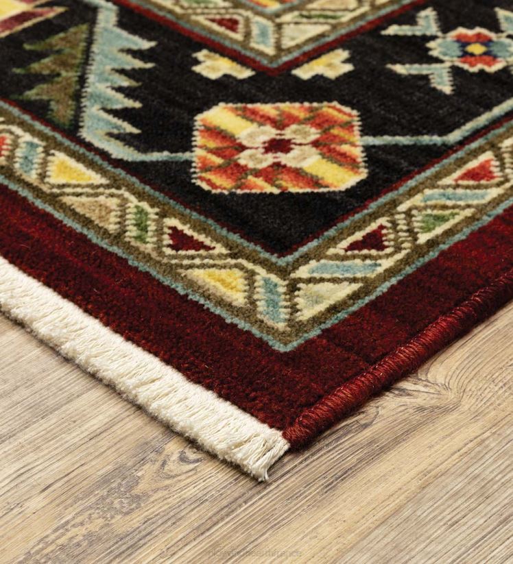 Plow & Hearth tapis et nattes tapis en laine à bordure laurenburg 0BNZ1807