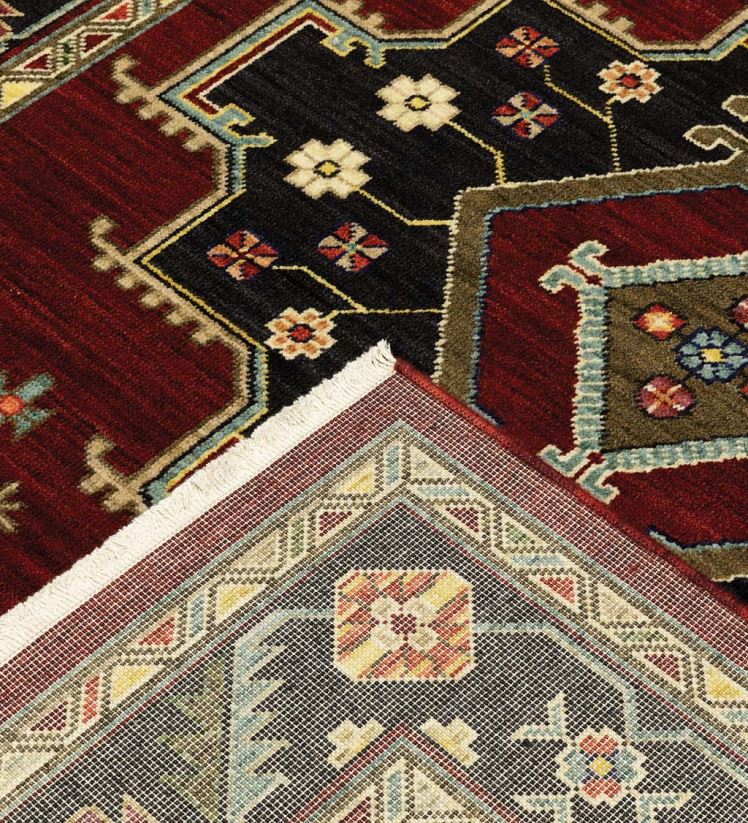 Plow & Hearth tapis et nattes tapis en laine à bordure laurenburg 0BNZ1807