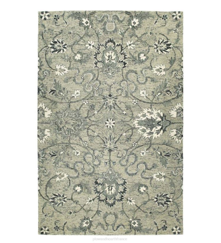 Plow & Hearth tapis et nattes tapis en laine gris carmona 0BNZ1863