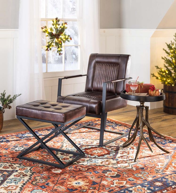 Plow & Hearth tapis et nattes tapis en laine kaléidoscope de Laurenburg 0BNZ1844