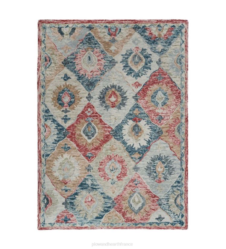Plow & Hearth tapis et nattes tapis en laine touffeté à la main Mountain Valley 0BNZ1867
