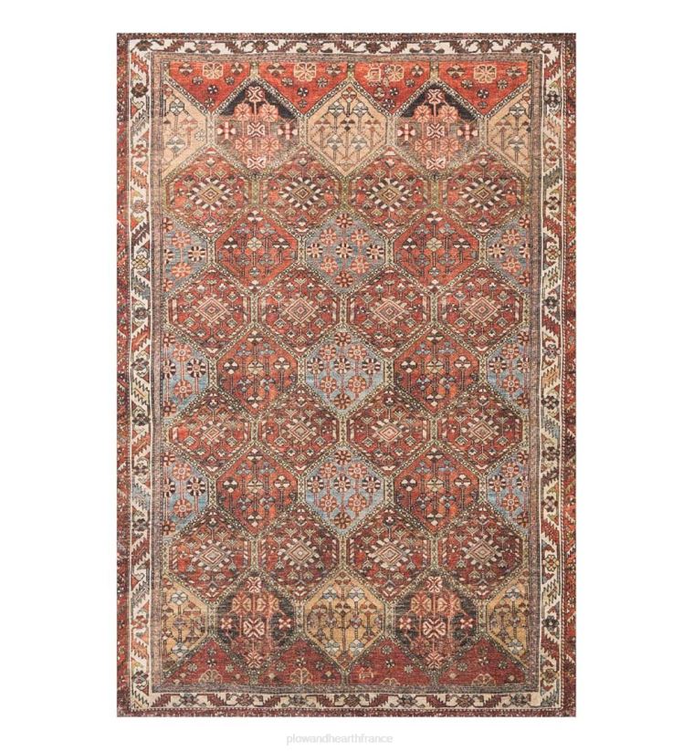 Plow & Hearth tapis et nattes tapis en polyester hexagone oxford 0BNZ1815